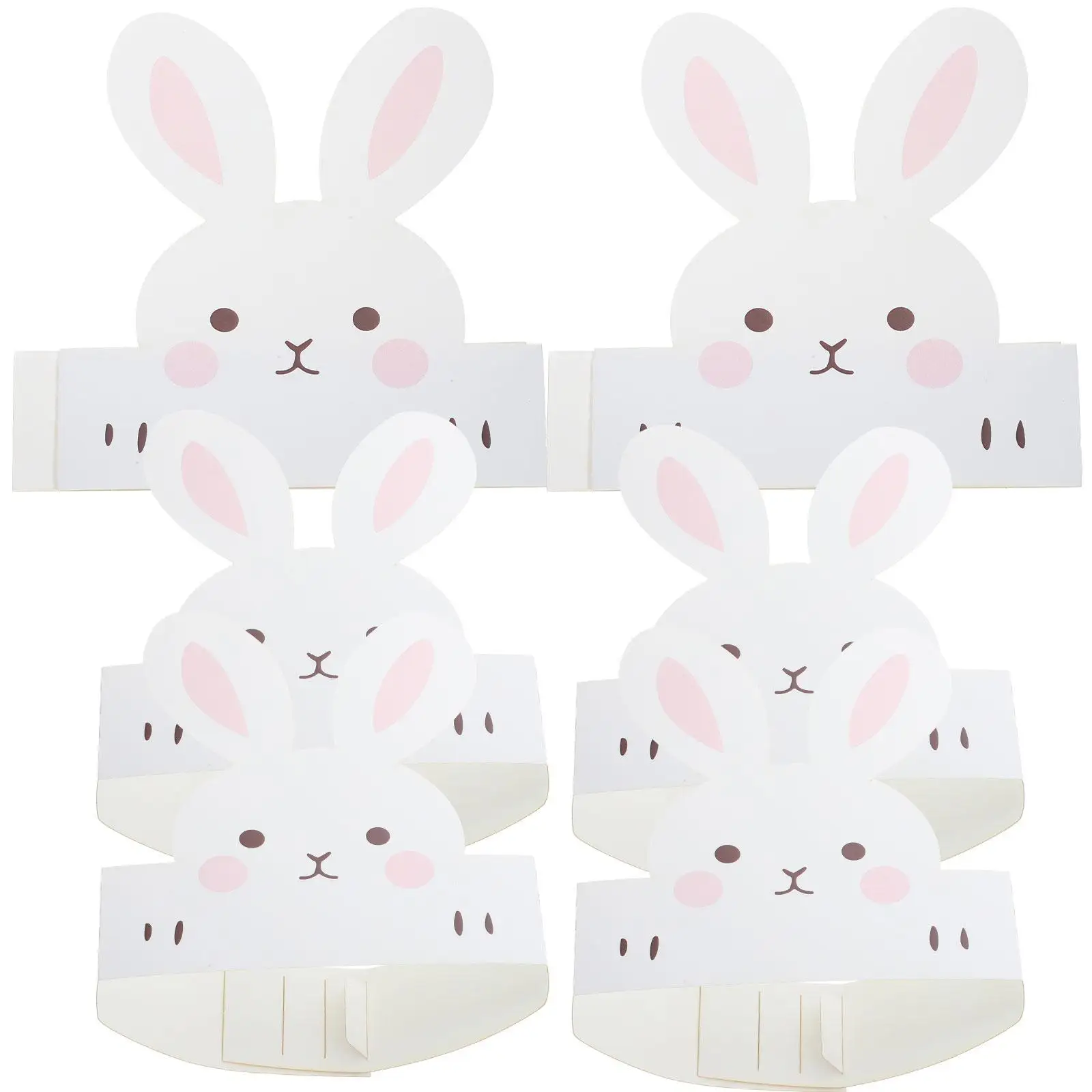 6 Pcs Rabbit Ears Party Hats Adorable Bunny Crown Easter Paper Headwear Kids Photo Props Lightweight Cosplay Accessories
6 Pcs Rabbit Ears Party Hats Adorable Bunny Crown Easter Paper Headwear Kids Photo Props Lightweight Cosplay Accessories
