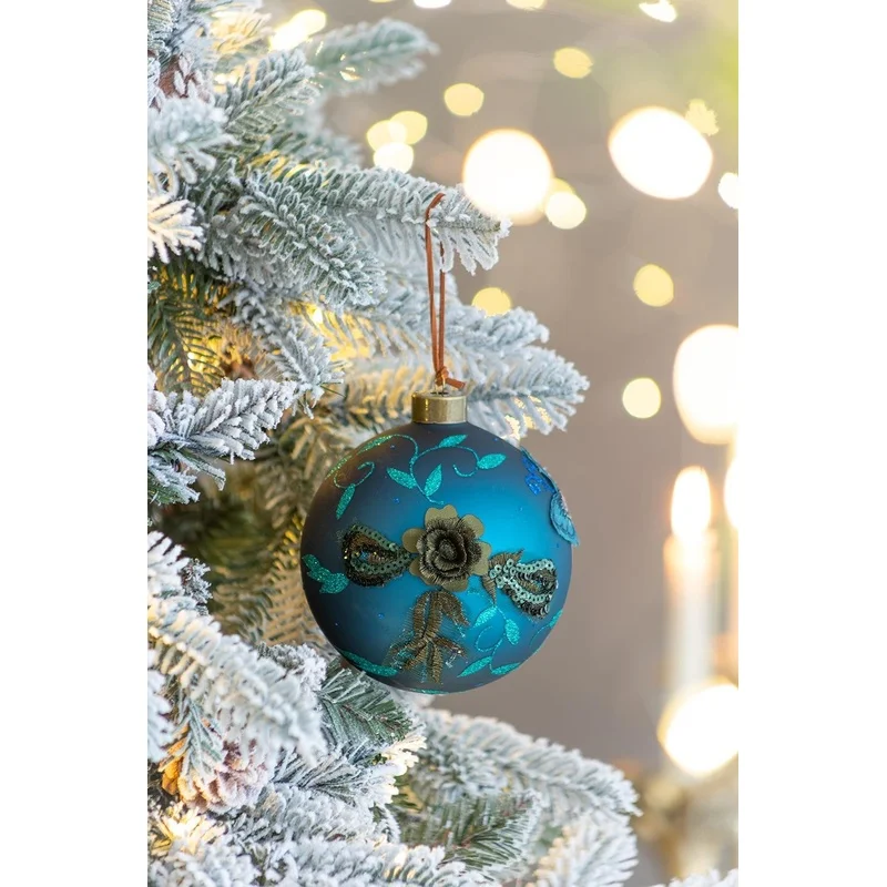 D4.7" Glass Christmas Ornaments Set of 4 for Tree and Party Decor
D4.7" Glass Christmas Ornaments Set of 4 for Tree and Party Decor