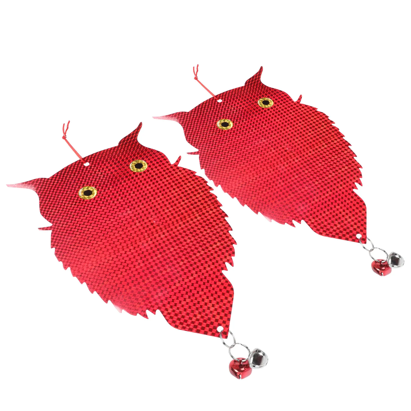 2PCS Bird Owl Bird Reflective Owl Repeller Garden Hanging Weather Resistance Scare Outdoor Farm Statue Sculpture Decor
2PCS Bird Owl Bird Reflective Owl Repeller Garden Hanging Weather Resistance Scare Outdoor Farm Statue Sculpture Decor