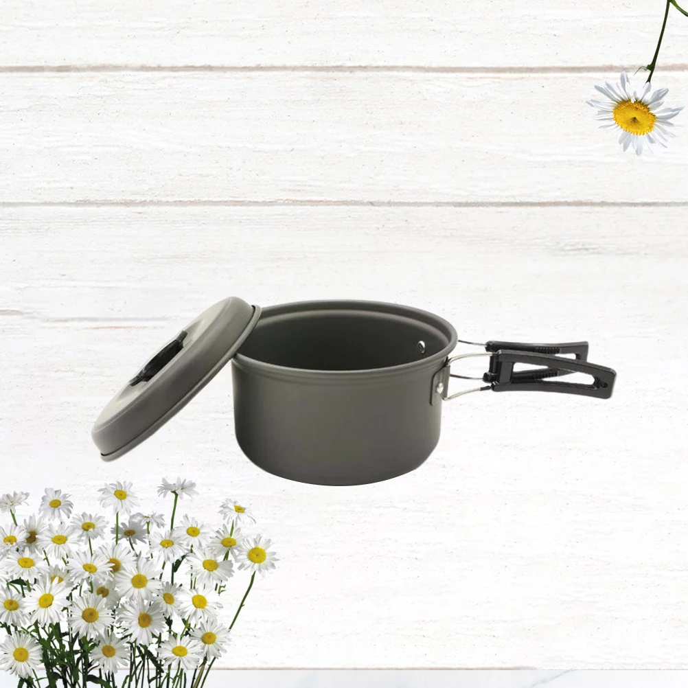 Portable Single Pot Cooking Utensils Durable Material Easy Clean Multi function Open Fire Health Stew Instant Noodle Outdoor
Portable Single Pot Cooking Utensils Durable Material Easy Clean Multi function Open Fire Health Stew Instant Noodle Outdoor