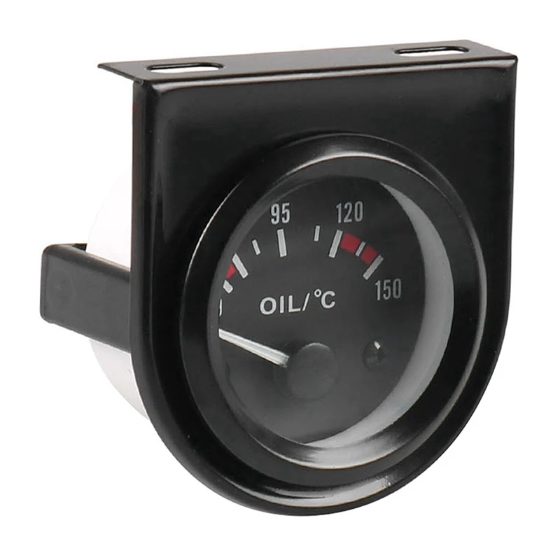 2Pcs 2 Inch 52Mm 12V White LED Pointer Car Oil Temp Temperature Gauge With Sensor Black
2Pcs 2 Inch 52Mm 12V White LED Pointer Car Oil Temp Temperature Gauge With Sensor Black