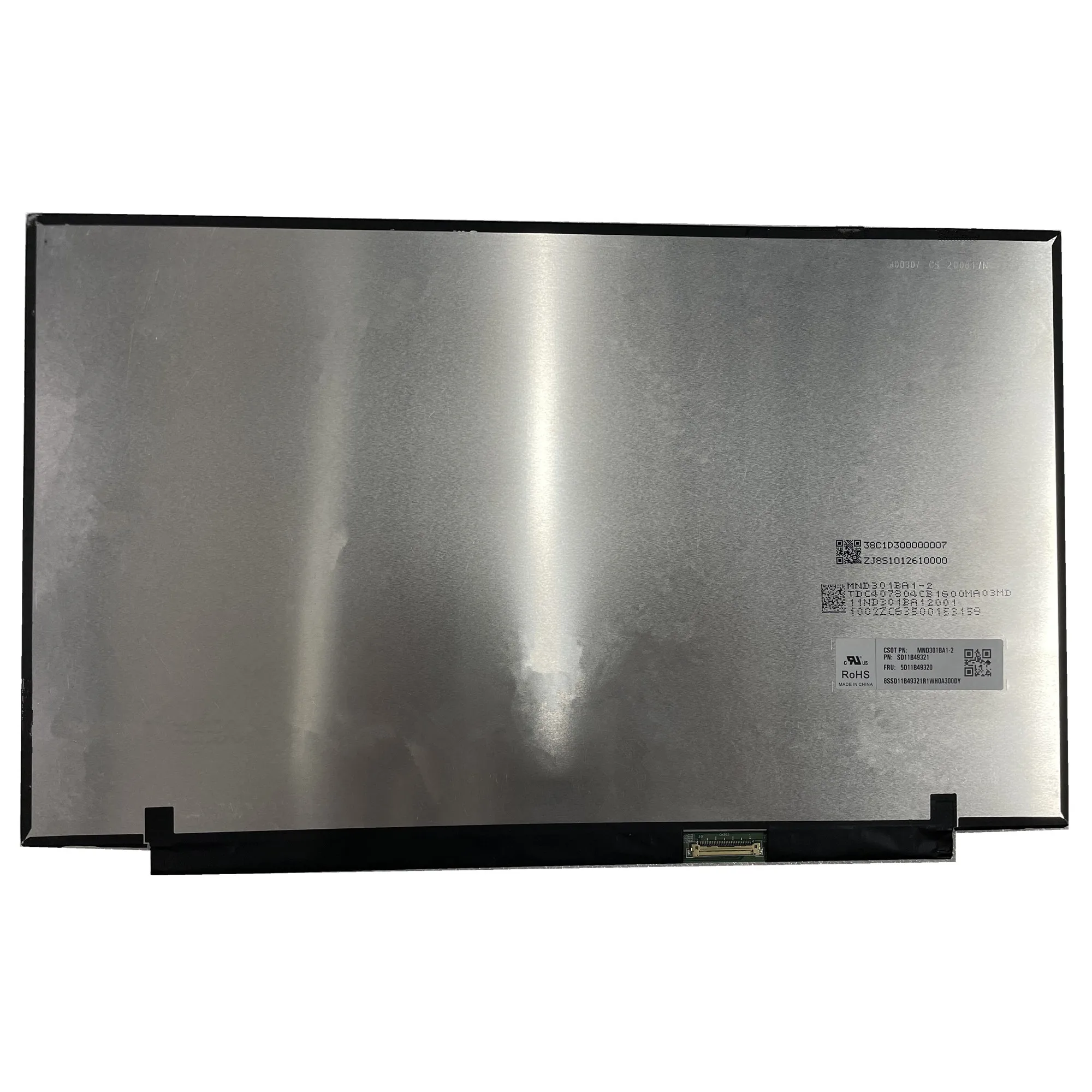 MND301BA1-2 MND301BA1 13.3'' IPS LED LCD Screen Display Panel 1920*1080 EDP 30 Pins 100% sRGB
MND301BA1-2 MND301BA1 13.3'' IPS LED LCD Screen Display Panel 1920*1080 EDP 30 Pins 100% sRGB