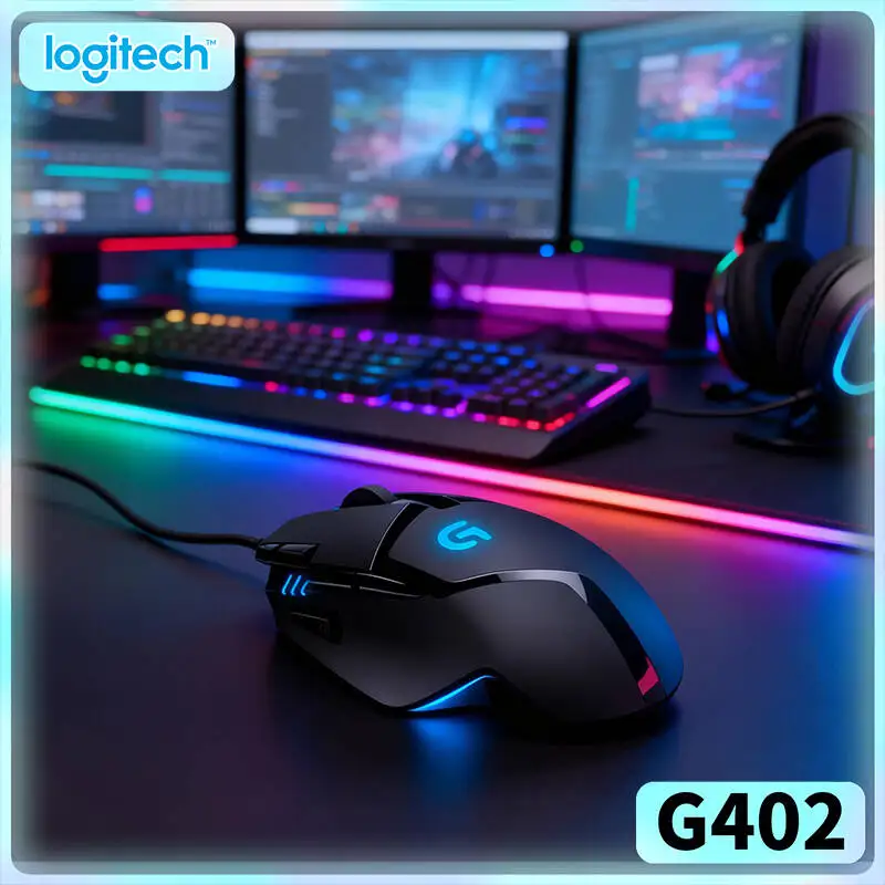 Проводная мышь Logitech G402, скорость 500+ IPS, 8 программируемых кнопок, 4 режима DPI, частота отклика 1 мс, противоскользящая, для геймеров и офиса
Проводная мышь Logitech G402, скорость 500+ IPS, 8 программируемых кнопок, 4 режима DPI, частота отклика 1 мс, противоскользящая, для геймеров и офиса