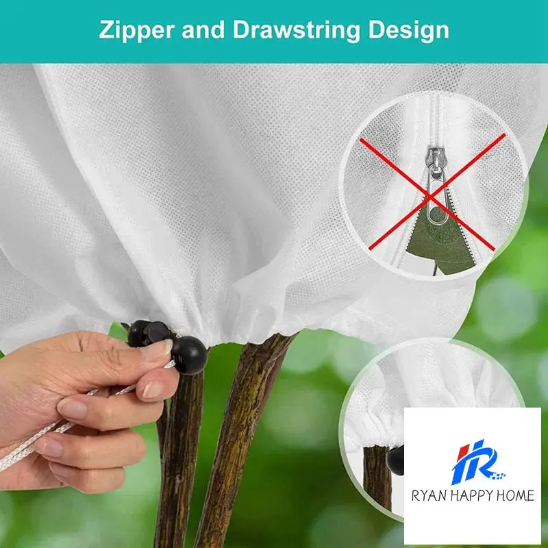 8 Pack Plant Covers Freeze Protection 24X 32In Winter Cold Weather Frost Protection Blanket With Drawstring For Outdoor
8 Pack Plant Covers Freeze Protection 24X 32In Winter Cold Weather Frost Protection Blanket With Drawstring For Outdoor
