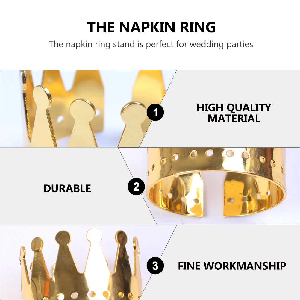 6 Pcs Napkin Ring Buckle Holder for Table Cloth Napkins Serviette Alloy Dinner Party
6 Pcs Napkin Ring Buckle Holder for Table Cloth Napkins Serviette Alloy Dinner Party