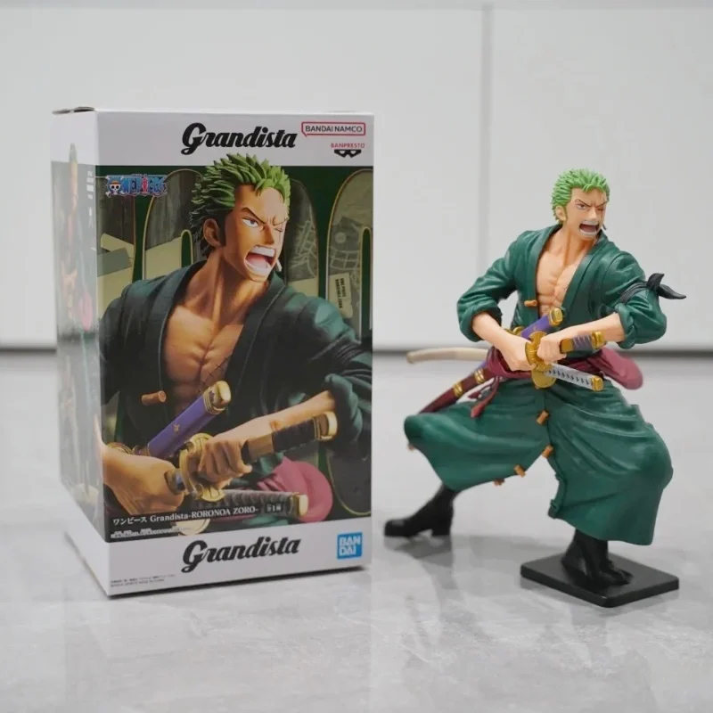 Bandai Banpresto Grandista Roronoa Zoro Anime PVC Action Figure Collectible Model Toy for Birthday Christmas Gift
Bandai Banpresto Grandista Roronoa Zoro Anime PVC Action Figure Collectible Model Toy for Birthday Christmas Gift