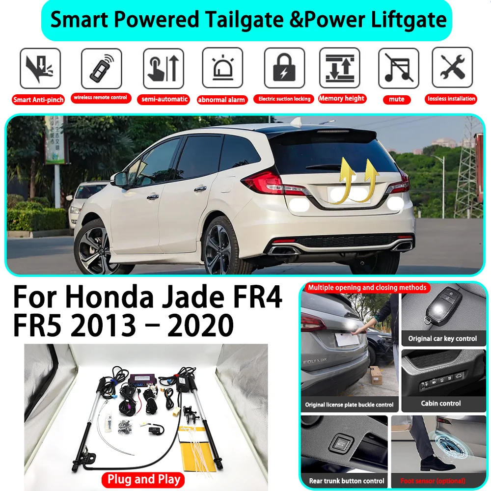 for Honda Jade FR4 FR5 2013–2020 OEM Smart Automatic Powered Tailgate Electric Power Tailgate Lift Kit Key Close
for Honda Jade FR4 FR5 2013–2020 OEM Smart Automatic Powered Tailgate Electric Power Tailgate Lift Kit Key Close