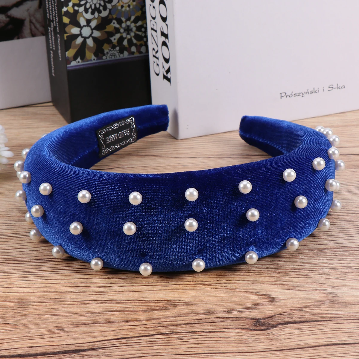 Pearl Headband Retro Hair Clips for Women Wedding Decor Bead Hoop Navy Hairbands Lint
Pearl Headband Retro Hair Clips for Women Wedding Decor Bead Hoop Navy Hairbands Lint