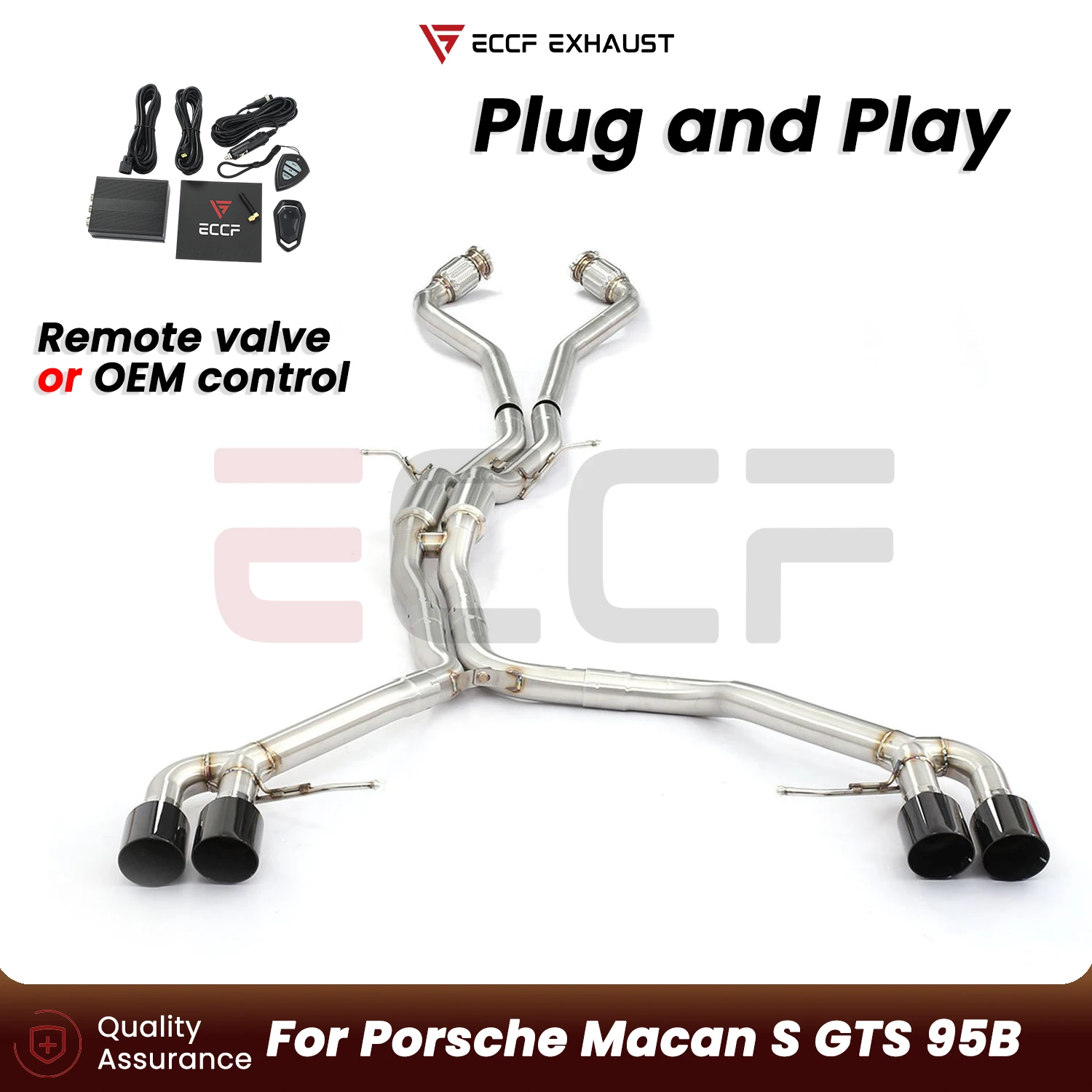 Aggressive Exhaust Sound Stainless steel Complete exhaust system For Porsche Macan S GTS 95B Performance Upgrade
Aggressive Exhaust Sound Stainless steel Complete exhaust system For Porsche Macan S GTS 95B Performance Upgrade