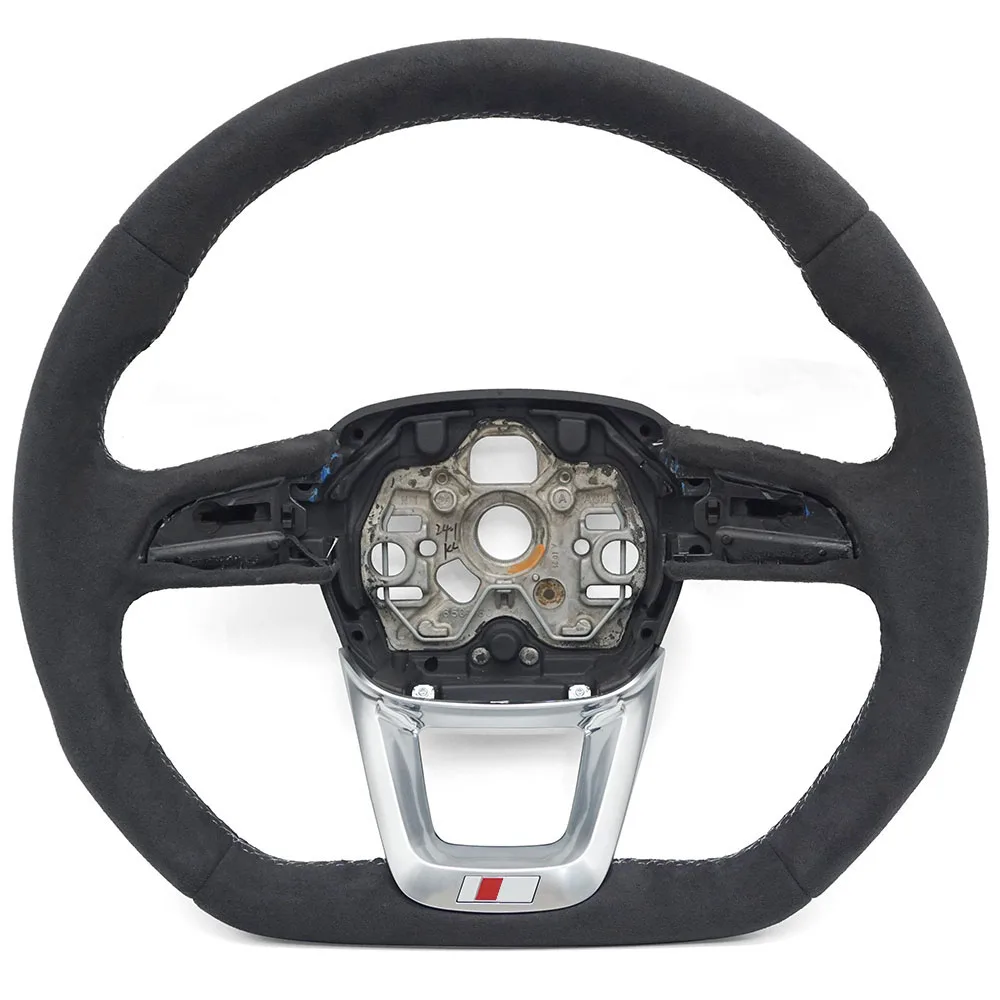 For Audi S RS S LINE Logo Q3 Q5 Q7 RSQ3 RSQ5 RSQ7 SQ5 SQ3 SQ7 custom all alcantara Steering wheel bottom Multi-color lines
For Audi S RS S LINE Logo Q3 Q5 Q7 RSQ3 RSQ5 RSQ7 SQ5 SQ3 SQ7 custom all alcantara Steering wheel bottom Multi-color lines
