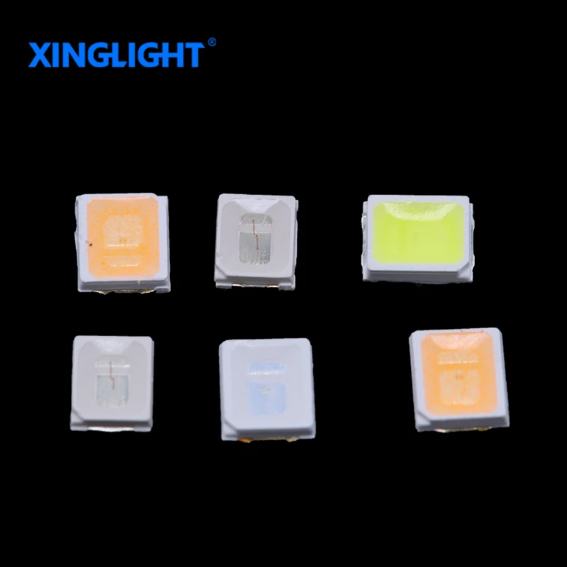 XINGLIGHT 100pcs SMD chip LED Lamp Bead 2835 0.2W Red Emerald Blue Yellow Ice blue White Pink
XINGLIGHT 100pcs SMD chip LED Lamp Bead 2835 0.2W Red Emerald Blue Yellow Ice blue White Pink