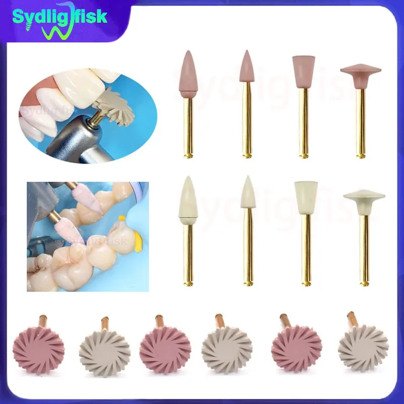 6/8Pcs Dental Rubber Polisher Composite Resin Polishing Grinding Head Diamond Polishing Disc Wheel Kit Spiral Flex Brush Dentist
6/8Pcs Dental Rubber Polisher Composite Resin Polishing Grinding Head Diamond Polishing Disc Wheel Kit Spiral Flex Brush Dentist