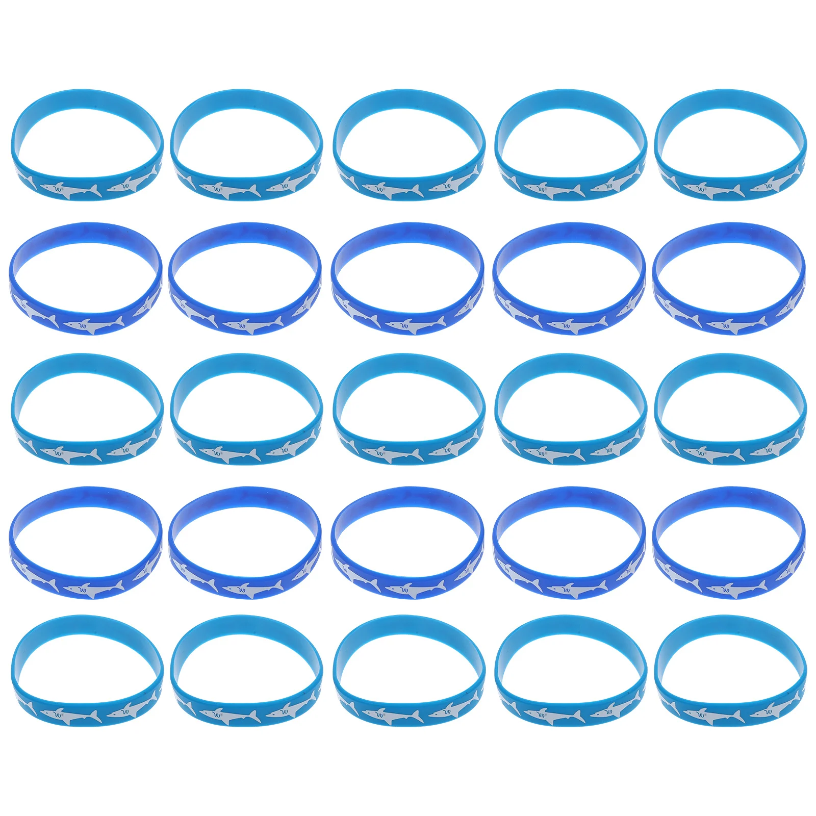 25pcs Shark Bracelet Toy Printing Wrist Straps Silicone Wristbands Dress up Accessary Party Supplies (Random color)
25pcs Shark Bracelet Toy Printing Wrist Straps Silicone Wristbands Dress up Accessary Party Supplies (Random color)