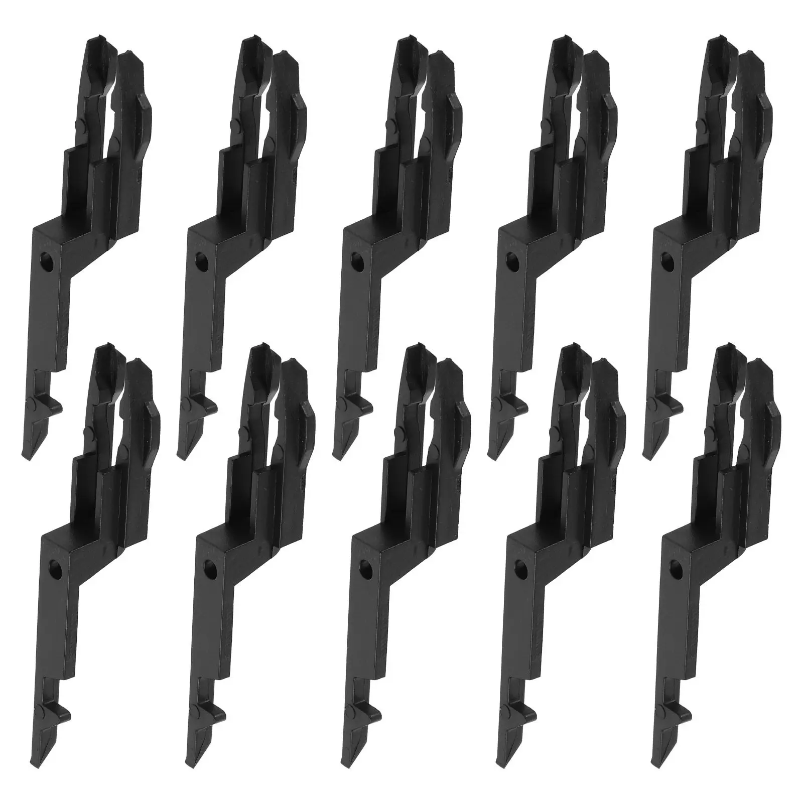 10Pcs Emergency Glass Break Key Switch Fire Rescue Panic Button Black Essential Safety Accessory Emergency Reset for Interior