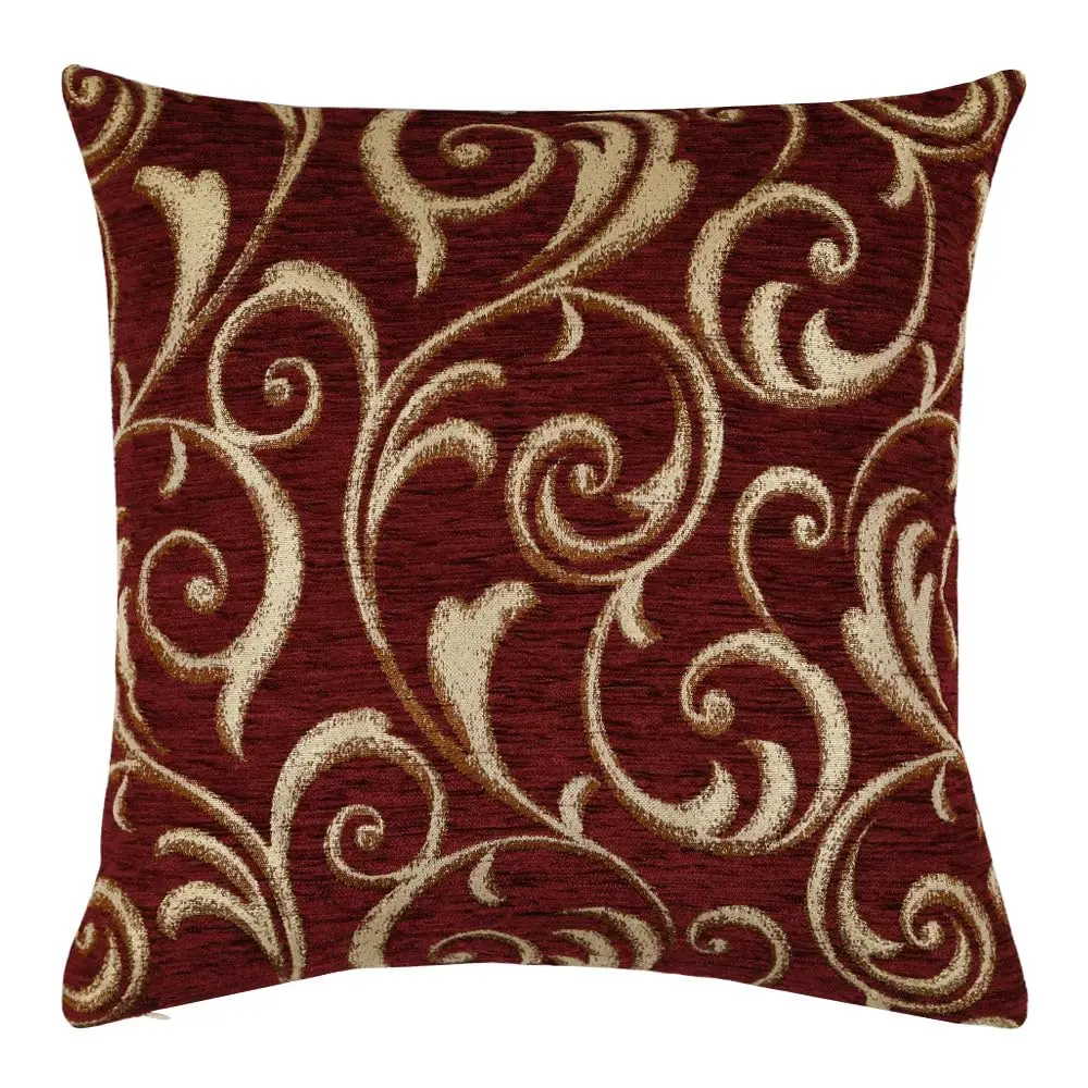 Chenille Ivy/Floral Pattern Bury/Maroon 16""X16"" Pillow Cover Throw Sham For Home Decor, Office, Farmhouse, Sofa, Couch,
Chenille Ivy/Floral Pattern Bury/Maroon 16""X16"" Pillow Cover Throw Sham For Home Decor, Office, Farmhouse, Sofa, Couch,