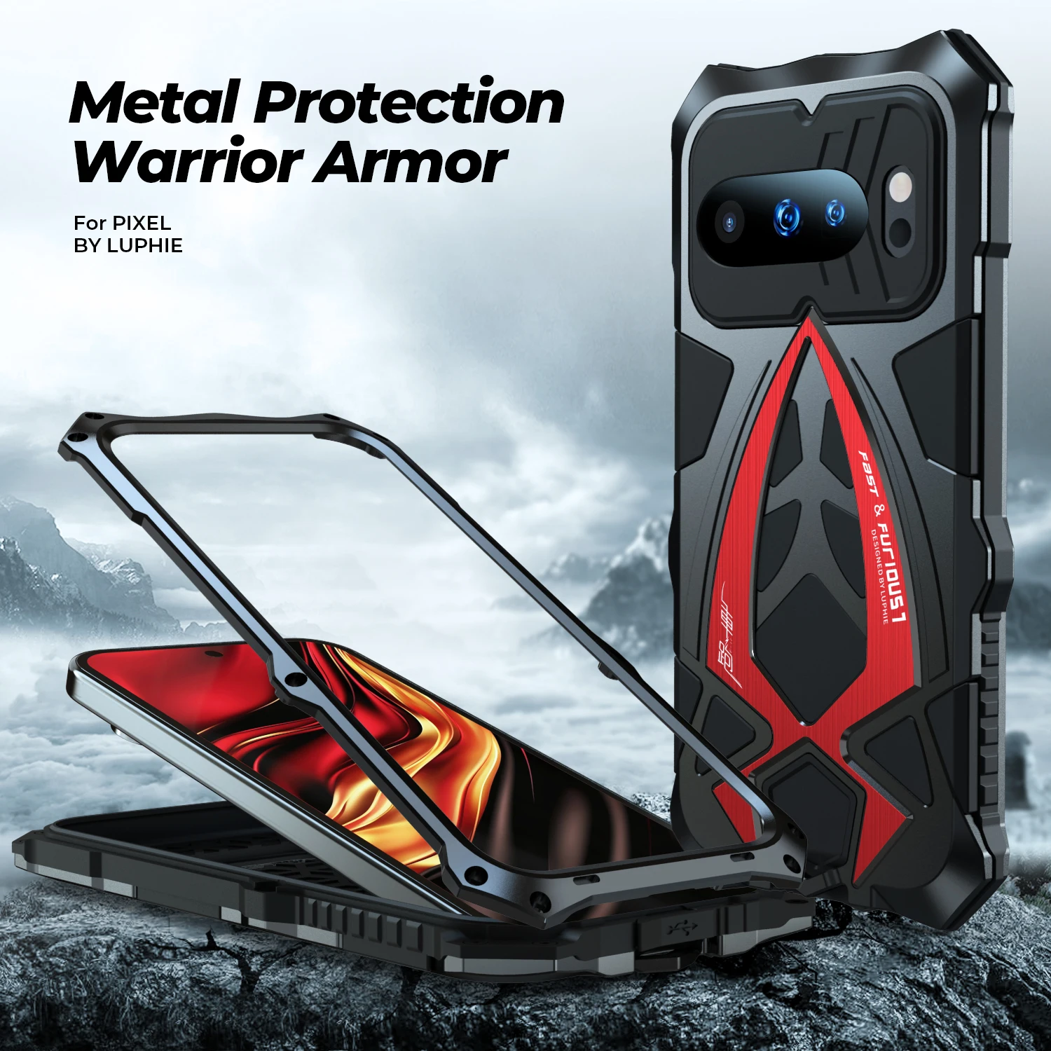 Full Shockproof Armor Metal Phone Case For Google Pixel 10 Pro Glass Film Protection Phone Cover For Google Pixel 9 Pro Funda
Full Shockproof Armor Metal Phone Case For Google Pixel 10 Pro Glass Film Protection Phone Cover For Google Pixel 9 Pro Funda