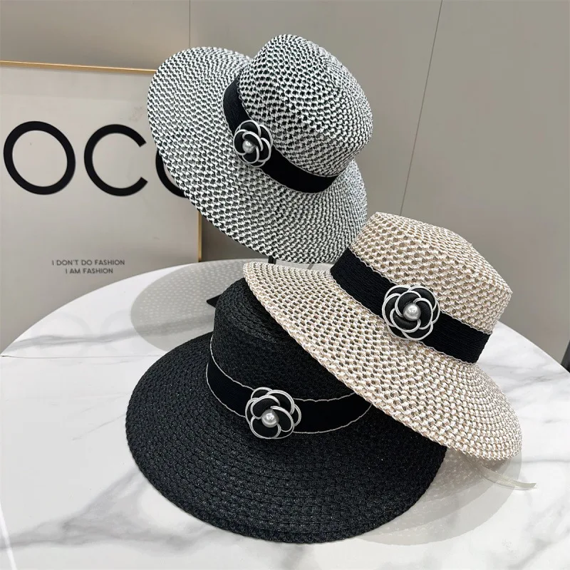 Custom. Women's Summer New British Style Hollow Korean Version Straw Hat Vacation Sunshade Flat Top Hat
Custom. Women's Summer New British Style Hollow Korean Version Straw Hat Vacation Sunshade Flat Top Hat