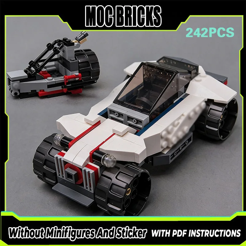 Speed Racing Car Model MOC Building Bricks White Space Coupes Modular Technology Gifts Holiday Assemble Children Toys Suit
Speed Racing Car Model MOC Building Bricks White Space Coupes Modular Technology Gifts Holiday Assemble Children Toys Suit