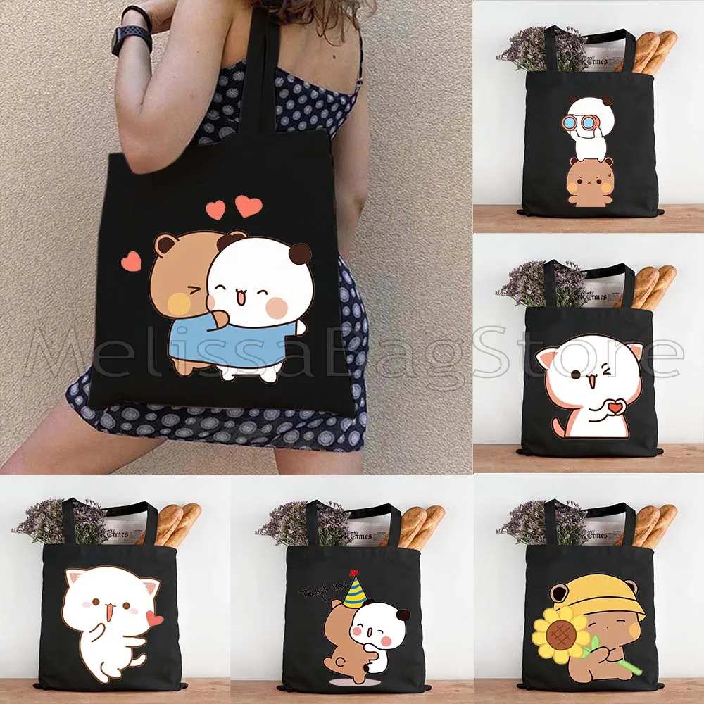 Aesthetic Cute Bear Kawaii Animal Cartoon Lovely Printed Tote Bag Women Harajuku Shopper Handbag Girl Shoulder Cotton Canvas Bag
Aesthetic Cute Bear Kawaii Animal Cartoon Lovely Printed Tote Bag Women Harajuku Shopper Handbag Girl Shoulder Cotton Canvas Bag