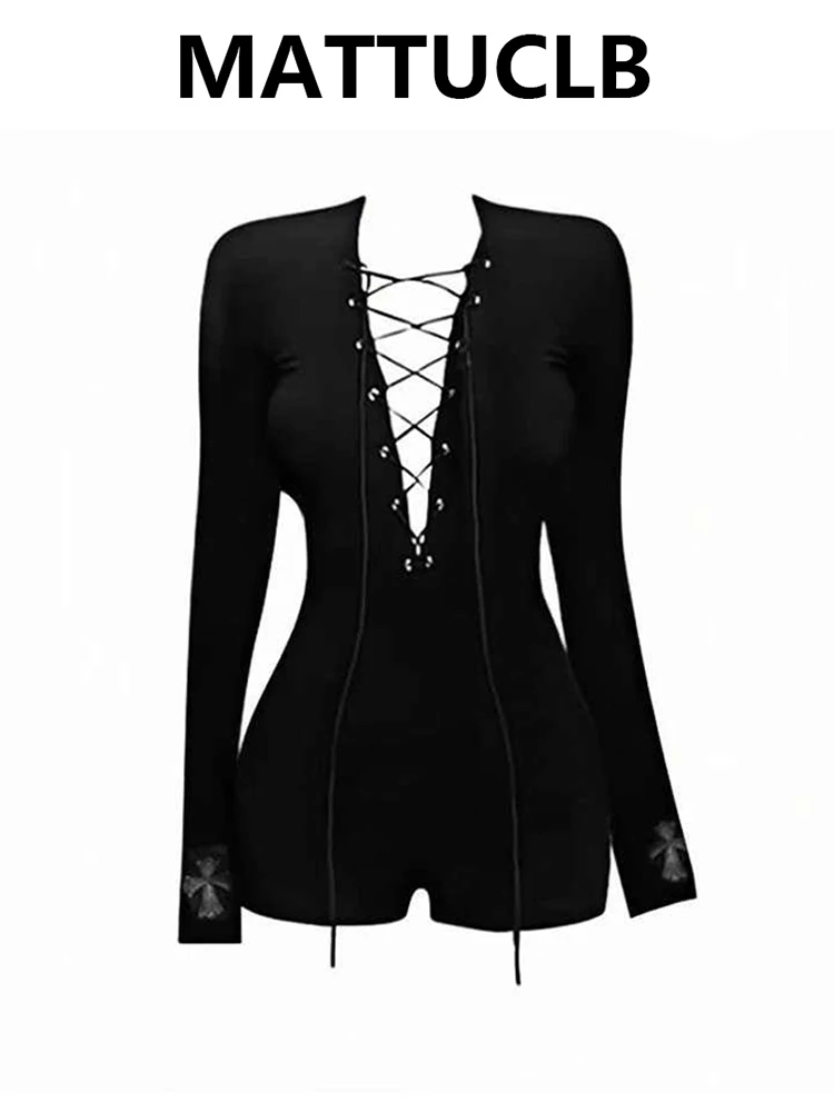 Women's Jumpsuit Long Sleeve Shoujo Gyaru Grunge Bodycon One-Piece Dark Academia Y2k Grunge 2000s Aesthetic Design Cyber Punk
Women's Jumpsuit Long Sleeve Shoujo Gyaru Grunge Bodycon One-Piece Dark Academia Y2k Grunge 2000s Aesthetic Design Cyber Punk