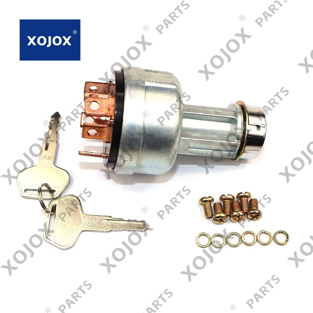 XOJOX DELEYAPARS Выключатель зажигания и стартера 08086-10000, совместимый с грузовиками Komatsu 330M AFP49-1, бульдозер D150A, экскаватор PC200 
XOJOX DELEYAPARS Выключатель зажигания и стартера 08086-10000, совместимый с грузовиками Komatsu 330M AFP49-1, бульдозер D150A, экскаватор PC200