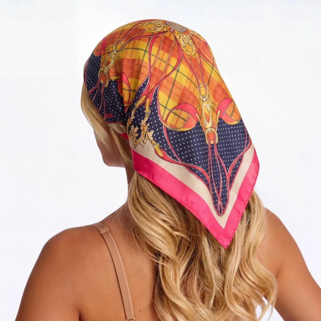 Square Scarf Print Hijab Handkerchief Bandana Silk Scarves Woman Headscarf Luxury Fashion Wraps Shawl Neckerchief Turban
Square Scarf Print Hijab Handkerchief Bandana Silk Scarves Woman Headscarf Luxury Fashion Wraps Shawl Neckerchief Turban