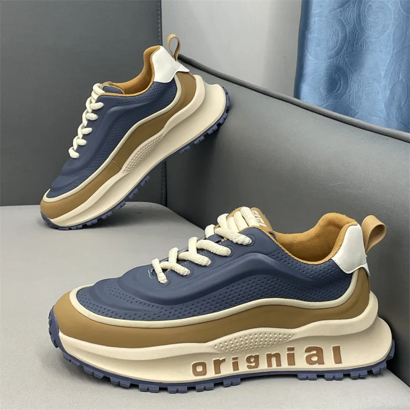 New Sneakers Men Wear resistant Anti slip Breathable Running Shoes Thick soled Height Boosting Casual Shoes Zapatos para hombres
New Sneakers Men Wear resistant Anti slip Breathable Running Shoes Thick soled Height Boosting Casual Shoes Zapatos para hombres