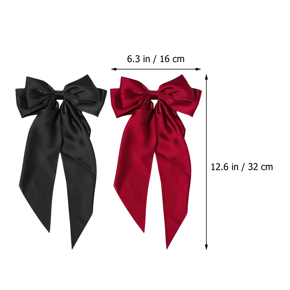 2Pcs Big Bow Hair Clip Large Barrettes for Women Girls Fashion Accessories Hairbows Lightweight Daily Party Wedding Travel Use
2Pcs Big Bow Hair Clip Large Barrettes for Women Girls Fashion Accessories Hairbows Lightweight Daily Party Wedding Travel Use
