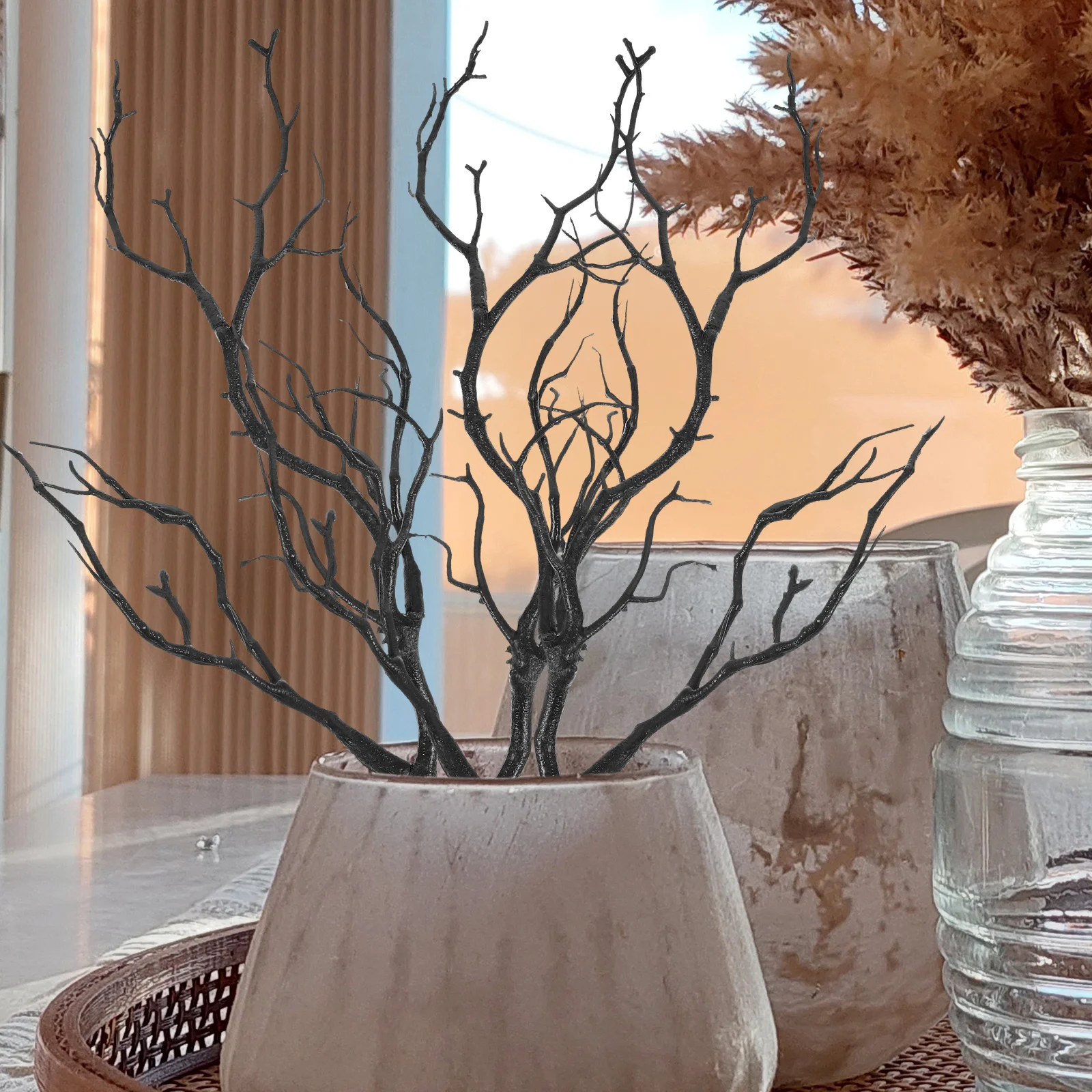 4pcs Artificial Antler Tree Branches Home Table Decorations Vase Filling Branches DIY Flower Arrangement Fake Dry Twig Longtime
4pcs Artificial Antler Tree Branches Home Table Decorations Vase Filling Branches DIY Flower Arrangement Fake Dry Twig Longtime