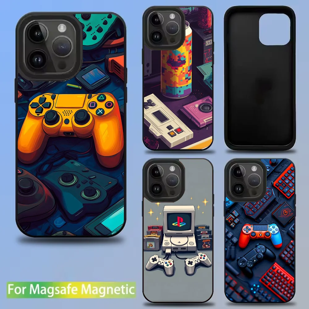 Game Console Gamepad Gamer Play Phone Case For IPhone 16 15 14 13 12 11 Pro Mini Max Soft Magnetic Cover
Game Console Gamepad Gamer Play Phone Case For IPhone 16 15 14 13 12 11 Pro Mini Max Soft Magnetic Cover