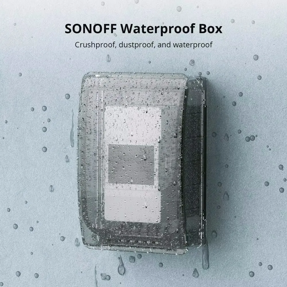 Водонепроницаемая коробка SONOFFR2, прозрачная крышка, уличный шарнирный чехол для электронных инструментов, подходит для POWR2/TH Elite POW Elite/Origin
Водонепроницаемая коробка SONOFFR2, прозрачная крышка, уличный шарнирный чехол для электронных инструментов, подходит для POWR2/TH Elite POW Elite/Origin
