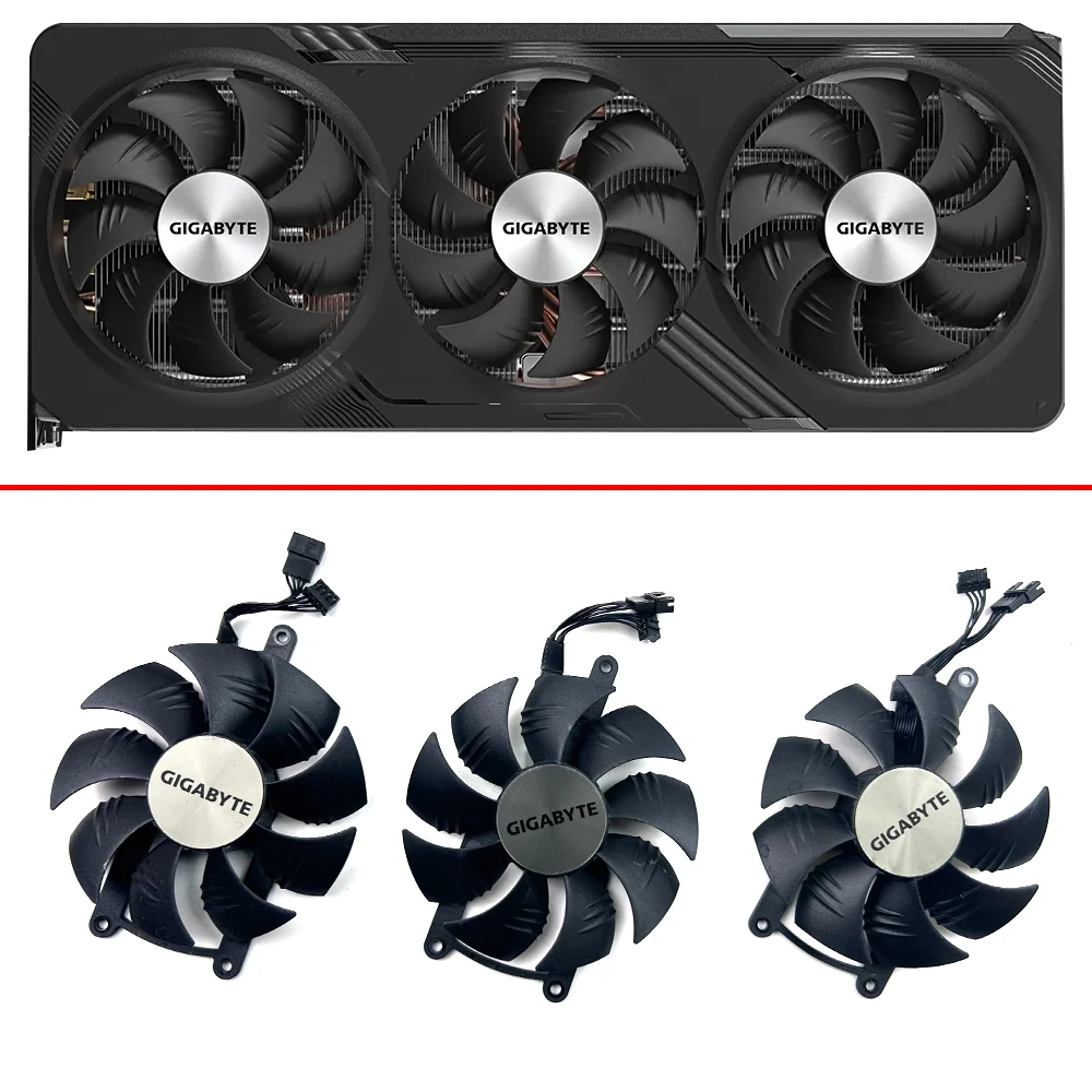 NEW Cooing Fan For Gigabyte RTX4060 4070ti RX6700 XT RX7700 ELITE video card fans 86mm PLDA09215S12H GA92S2U
NEW Cooing Fan For Gigabyte RTX4060 4070ti RX6700 XT RX7700 ELITE video card fans 86mm PLDA09215S12H GA92S2U