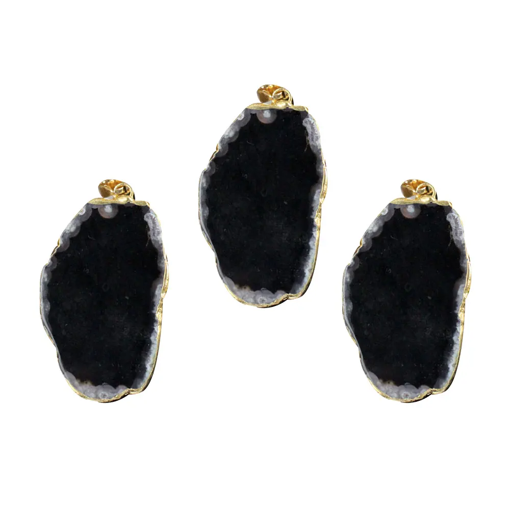 3 Pcs Agate Stone Pendant Charm Accessories for DIY Necklace Bracelet Earrings Jewelry Crafts Mini Hanging Ring Rough Stone
3 Pcs Agate Stone Pendant Charm Accessories for DIY Necklace Bracelet Earrings Jewelry Crafts Mini Hanging Ring Rough Stone