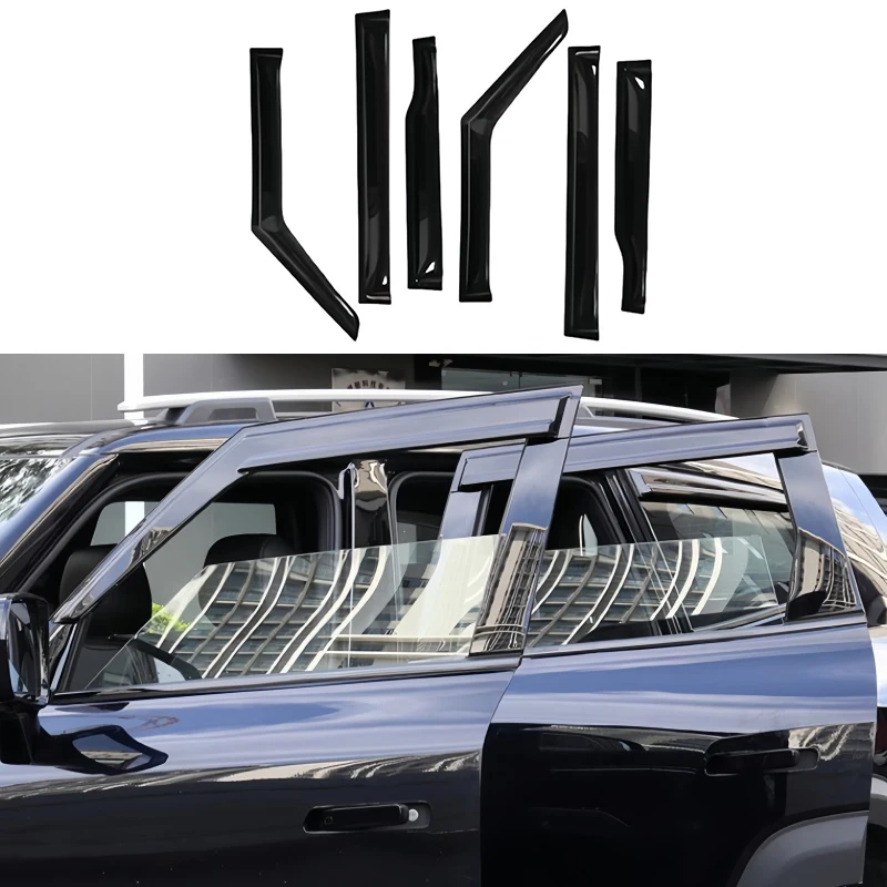 Car Window Sunshade Fit for Deepal G318 2024-2025 Modified Auto Window Rain Eyebrow Rainproof Plate Car Exterior Accessories
Car Window Sunshade Fit for Deepal G318 2024-2025 Modified Auto Window Rain Eyebrow Rainproof Plate Car Exterior Accessories