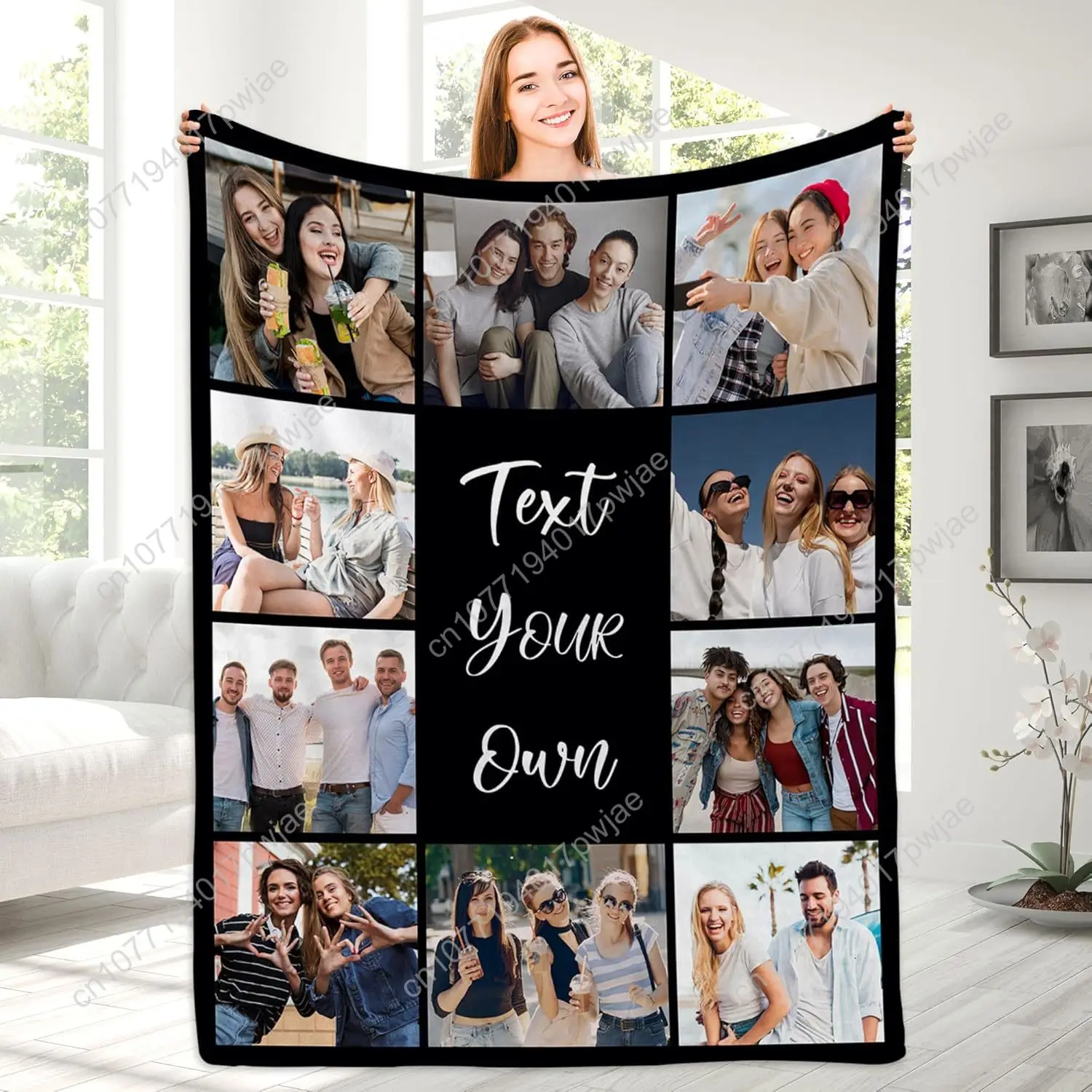 Magimagine Custom Blanket with Photos Text Customized Blanket Custom Blankets for Mom Dad Couple Girlfriend Boyfriend Wife Husba
Magimagine Custom Blanket with Photos Text Customized Blanket Custom Blankets for Mom Dad Couple Girlfriend Boyfriend Wife Husba