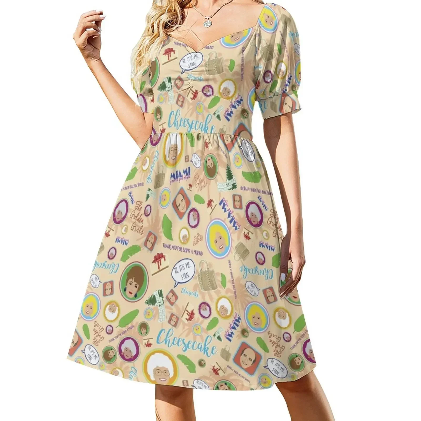 Golden Girlspalooza! Short-Sleeved Dress african dresses for woman dresses for prom long dresses for women Woman clothes Dress
Golden Girlspalooza! Short-Sleeved Dress african dresses for woman dresses for prom long dresses for women Woman clothes Dress