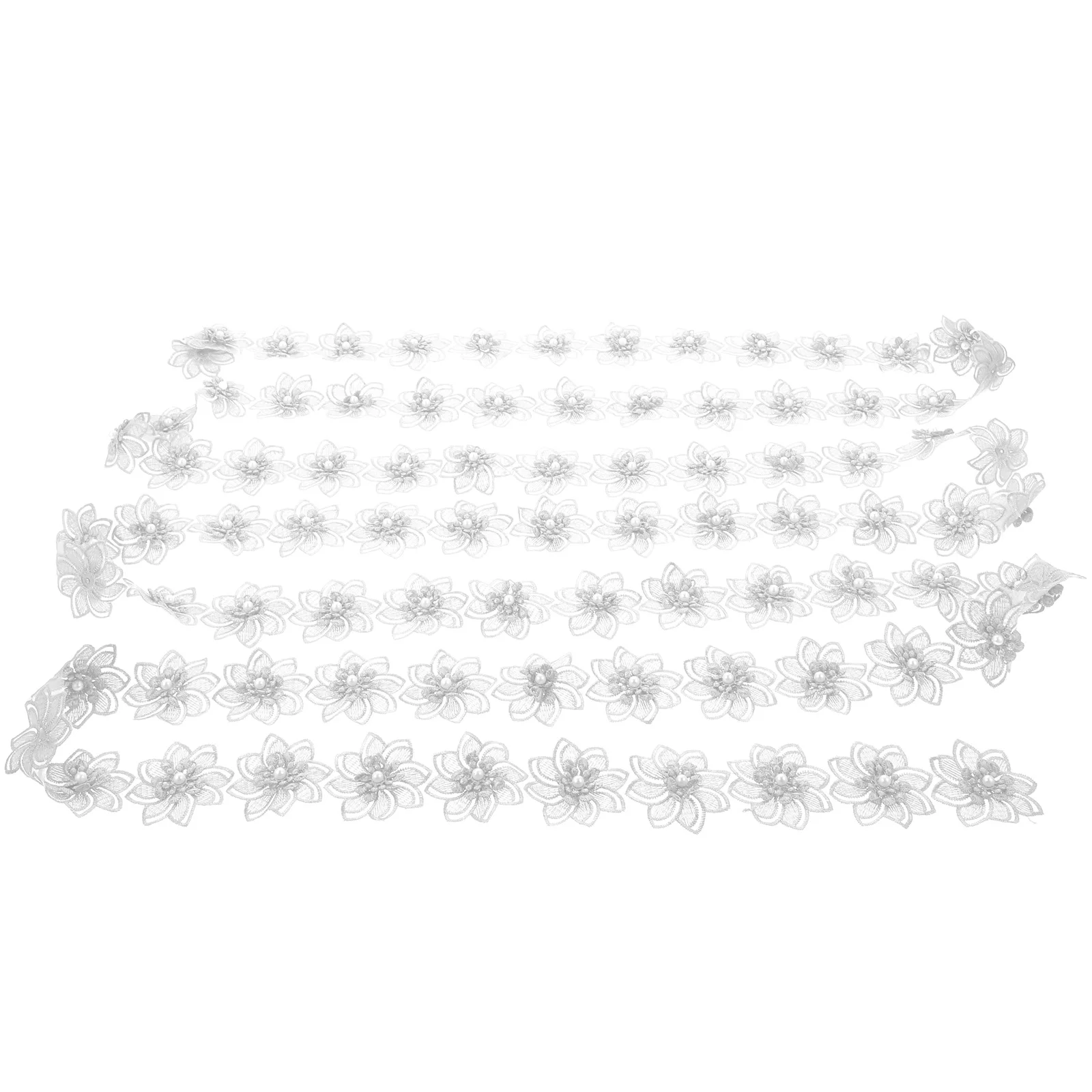 5 Yards Pearl Lace Auxiliary Materials Decorative Ribbon Beaded Trim Ribbons Wedding Decorate Floral Pattern for Sewing Bride
5 Yards Pearl Lace Auxiliary Materials Decorative Ribbon Beaded Trim Ribbons Wedding Decorate Floral Pattern for Sewing Bride