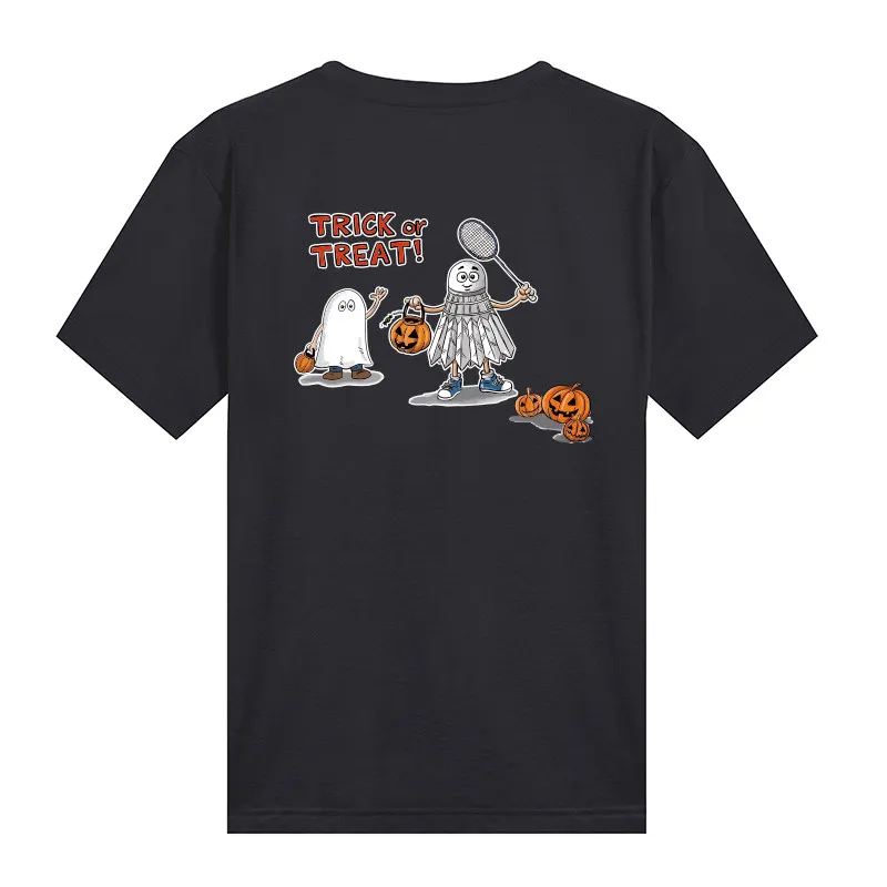 Halloween Badminton Uniforms for Boys and Girls, Cotton Sports Short-sleeved T-shirts, Training Uniforms, Tops,cultural T-shirts
Halloween Badminton Uniforms for Boys and Girls, Cotton Sports Short-sleeved T-shirts, Training Uniforms, Tops,cultural T-shirts