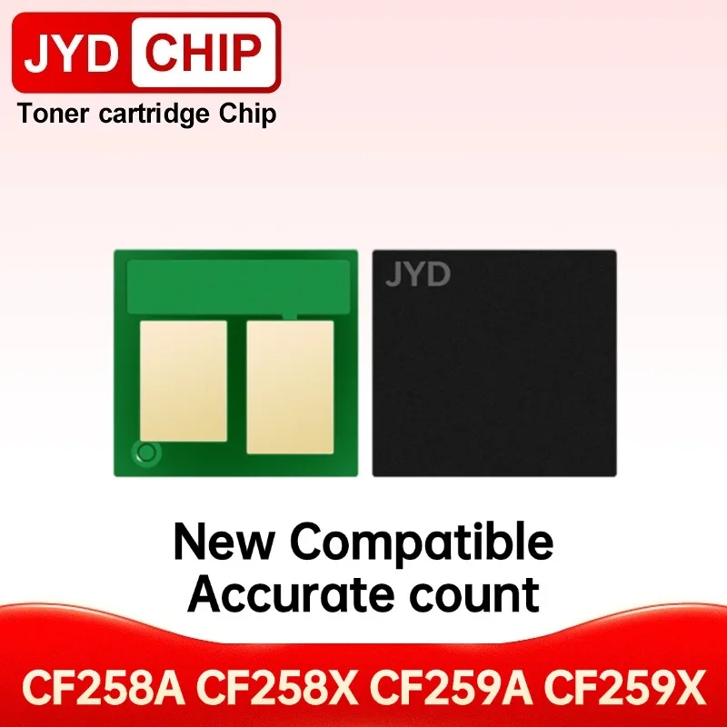 New Updated 58X CF258X Toner Chip 59X CF259X CF259A Cartridge Chips Reset for HP M304a M404 M428dw M406dn M407dn M403f M431 431f
New Updated 58X CF258X Toner Chip 59X CF259X CF259A Cartridge Chips Reset for HP M304a M404 M428dw M406dn M407dn M403f M431 431f