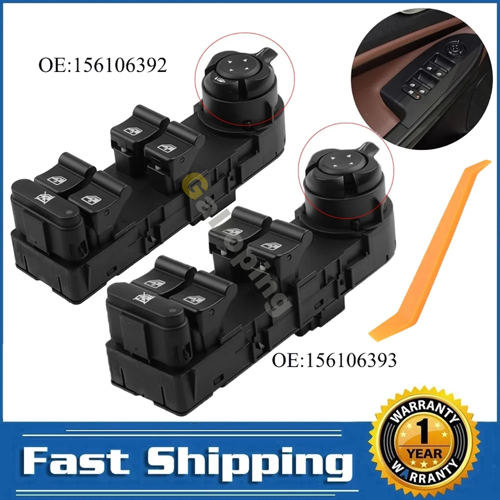 For 2010- 2019 Alfa Romeo Giulietta 940 Electric Power Master Window Control Switch Button Car Accessories 156106392 156106393
For 2010- 2019 Alfa Romeo Giulietta 940 Electric Power Master Window Control Switch Button Car Accessories 156106392 156106393