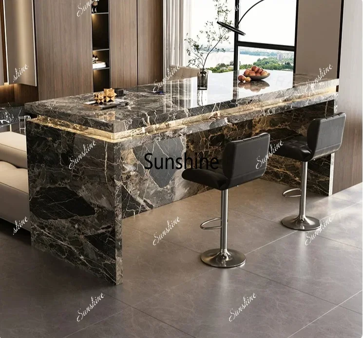 Nakajima Taiwan plus dining table integrated kitchen light luxury high sense
Nakajima Taiwan plus dining table integrated kitchen light luxury high sense