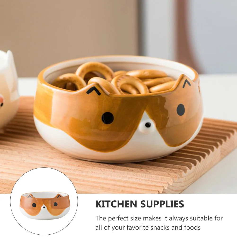 Lovely Cartoon Breakfast Bowl Ceramic Salad Food Multipurpose Kitchen Supplies Exquisite Creative Microwave Dishwasher
Lovely Cartoon Breakfast Bowl Ceramic Salad Food Multipurpose Kitchen Supplies Exquisite Creative Microwave Dishwasher