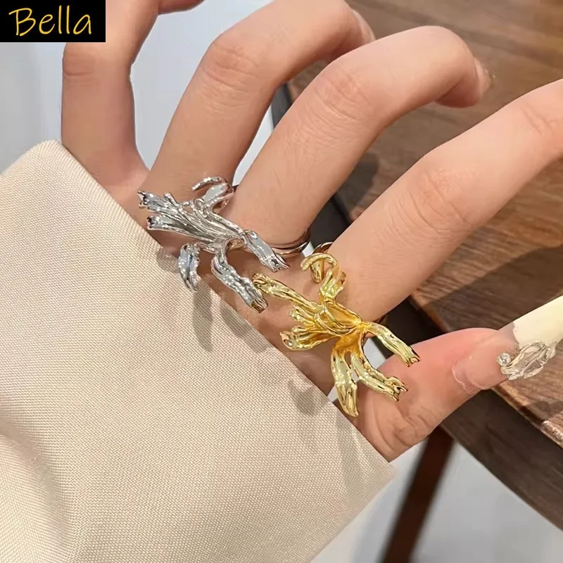 metal flower ring for women silver gold color floral open ring female
metal flower ring for women silver gold color floral open ring female