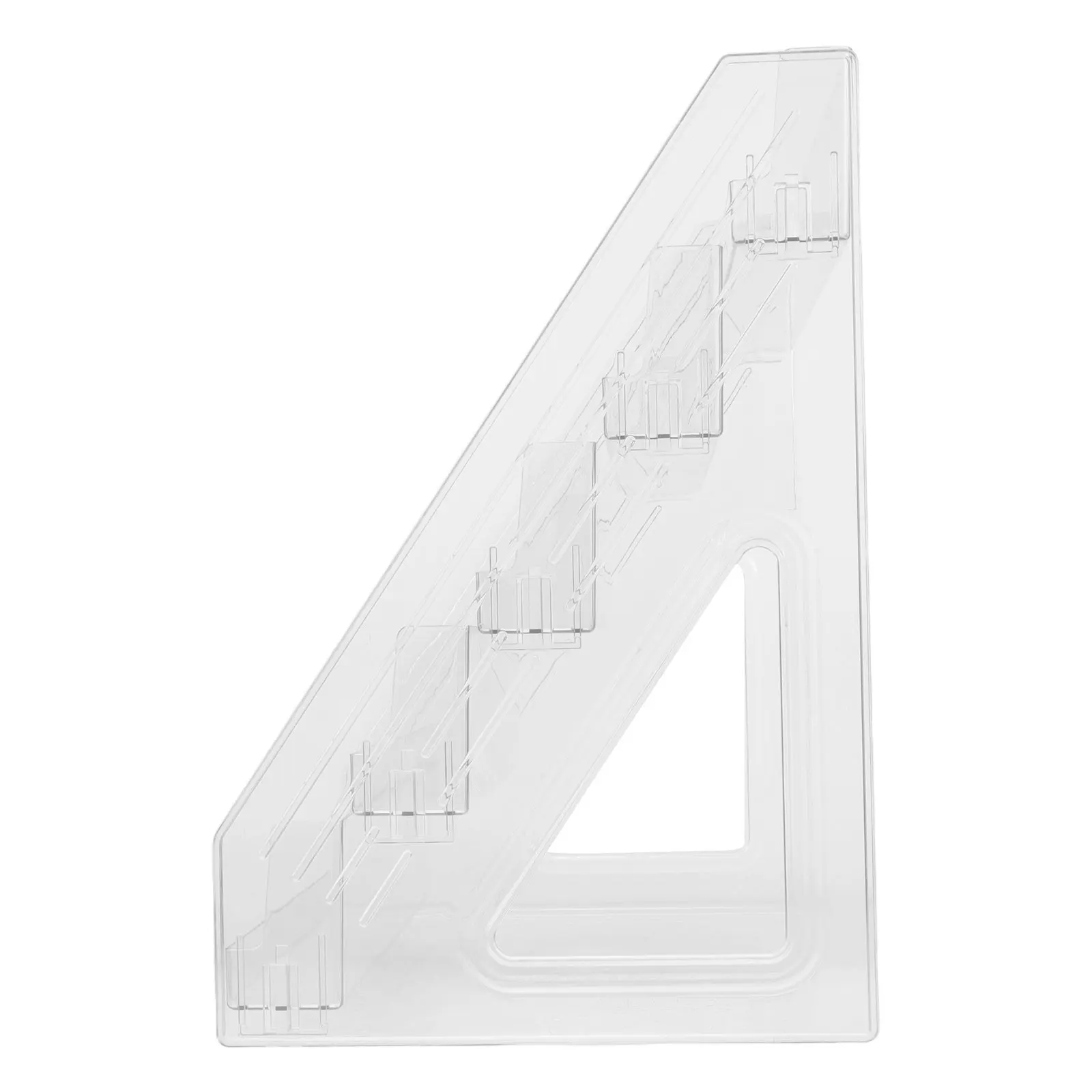 Transparent Acrylic 5 Level Tiered Card Display Stand for Desktop Office Retail Countertop Business Postcard Photo Trading Cards
Transparent Acrylic 5 Level Tiered Card Display Stand for Desktop Office Retail Countertop Business Postcard Photo Trading Cards