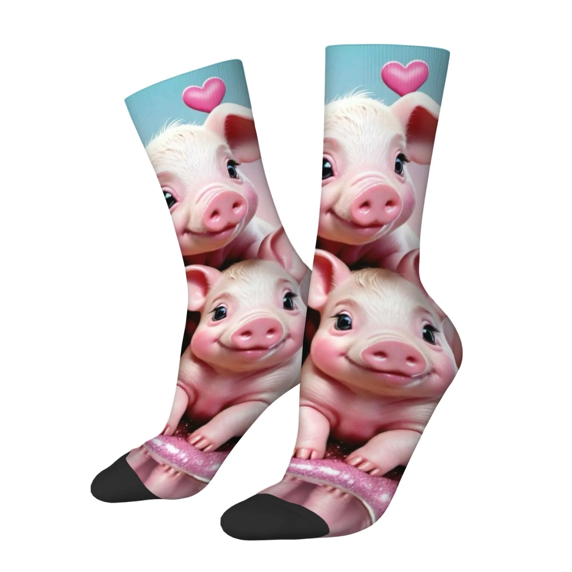 Funny and Quirky Cartoon Pig Print Men's Socks Soft and Skin-friendly Socks Street Style Hip-hop Fashion Outdoor Sports Socks
Funny and Quirky Cartoon Pig Print Men's Socks Soft and Skin-friendly Socks Street Style Hip-hop Fashion Outdoor Sports Socks