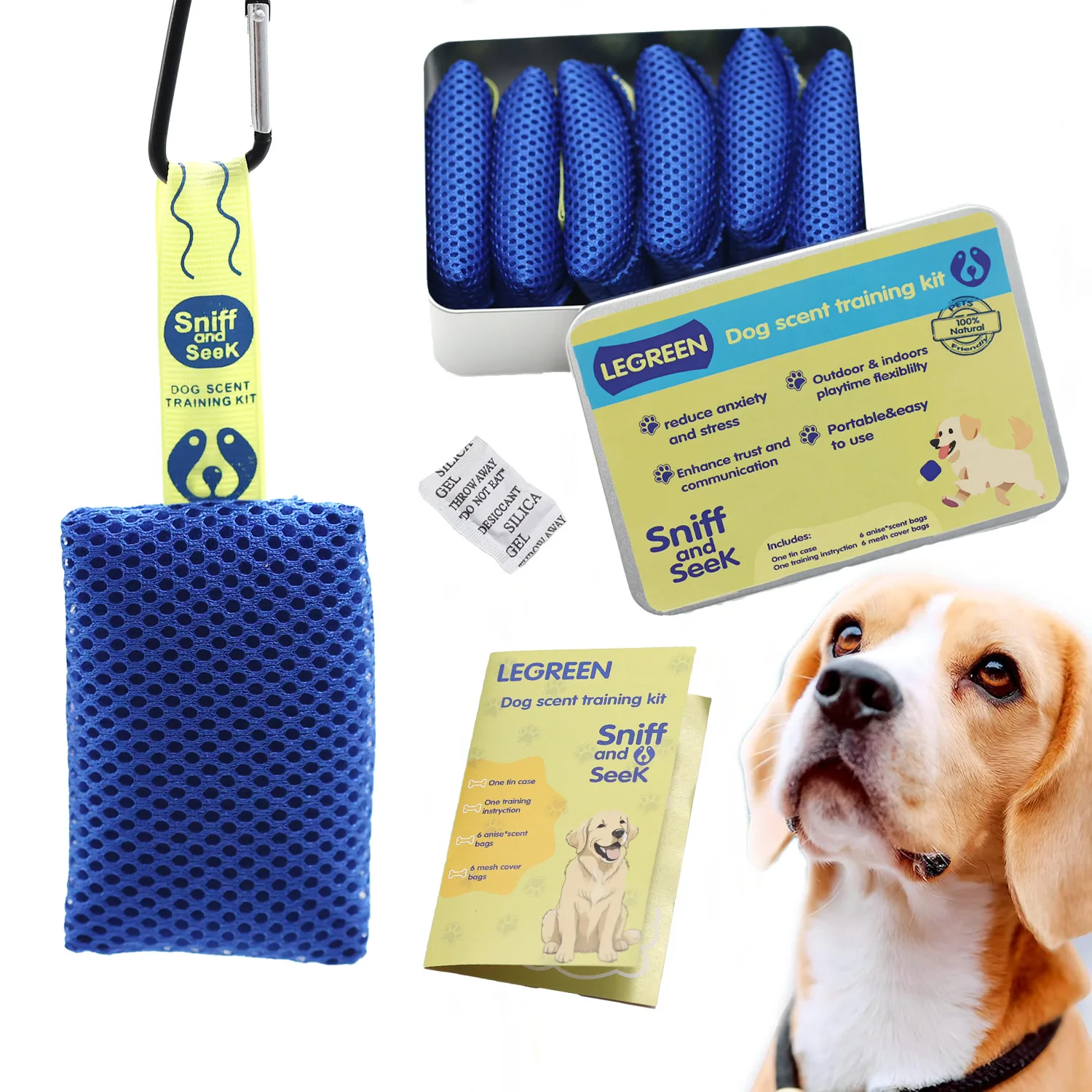Dog Game Pack Dog Homework Scent Training Scent Work Kit toys
Dog Game Pack Dog Homework Scent Training Scent Work Kit toys