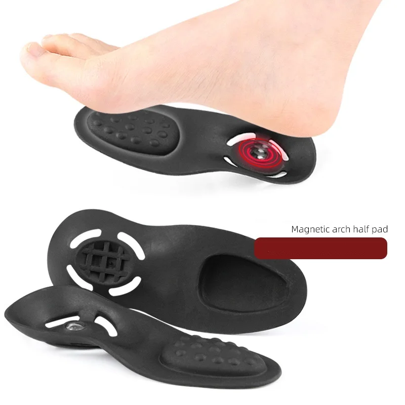 Tpe Orthopedics Insoles Flat Foot Arch Support Particle Massage Shock Absorption Insoles Hollow Magnetic Massage Heel Pad Shoes
Tpe Orthopedics Insoles Flat Foot Arch Support Particle Massage Shock Absorption Insoles Hollow Magnetic Massage Heel Pad Shoes