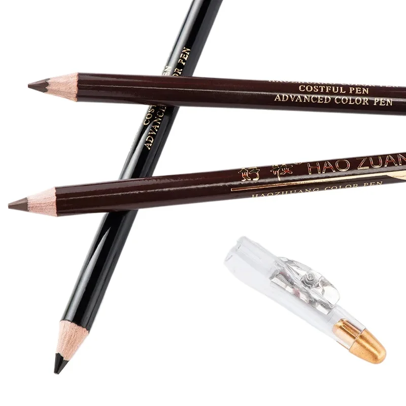 Available eyebrow pencil eye shadow cosmetics durable waterproof micro painted wooden eyebrow pencil
Available eyebrow pencil eye shadow cosmetics durable waterproof micro painted wooden eyebrow pencil