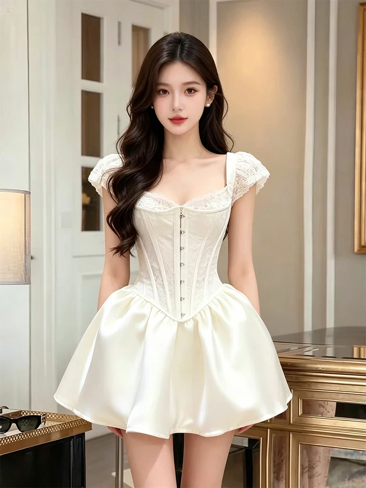 Elegant French Style Belted Dress Women's Mid-Light Weight Polyester Fibre Birthday Skirt Slimming A-Line Midi Dress
Elegant French Style Belted Dress Women's Mid-Light Weight Polyester Fibre Birthday Skirt Slimming A-Line Midi Dress