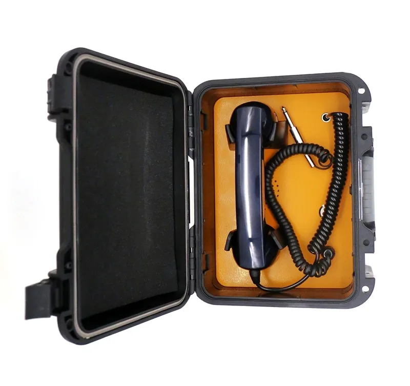Factory Supply Robust Telephone Industrial Phone IP66 Dustproof and Moisture-resistant Telephone Tunnel Telephone KNSP-26A
Factory Supply Robust Telephone Industrial Phone IP66 Dustproof and Moisture-resistant Telephone Tunnel Telephone KNSP-26A
